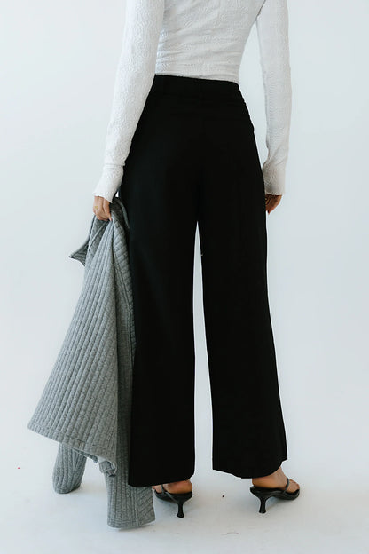 Mandy Pleated Wide Leg Pants