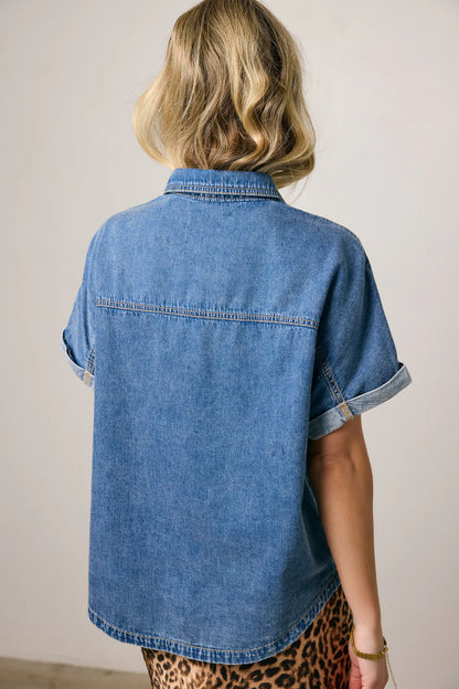 Luca Denim Button Up FINAL SALE