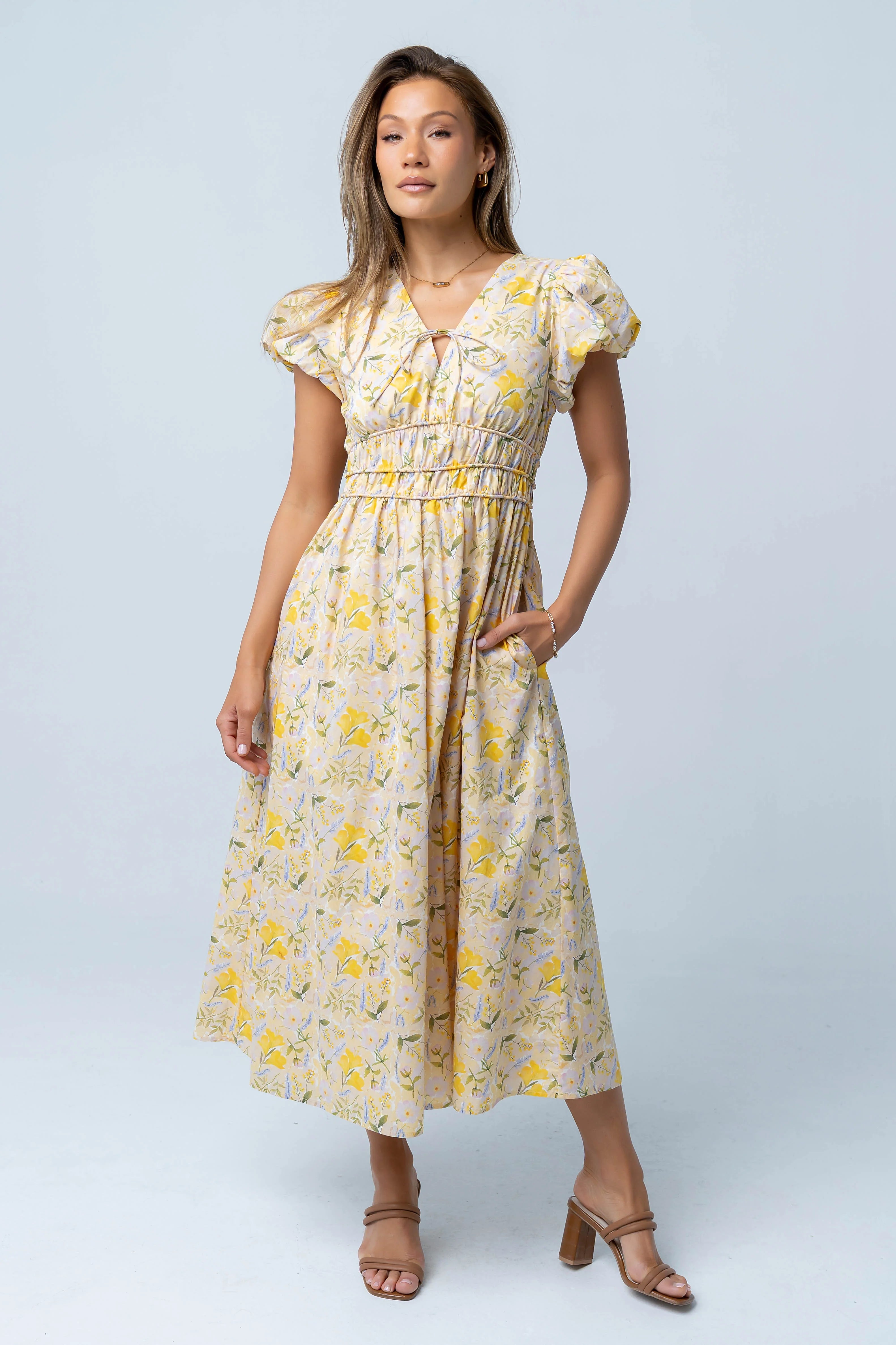 Zoey Floral Maxi Dress