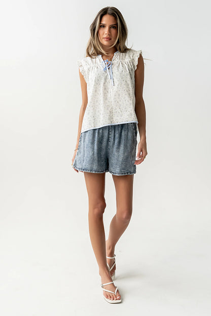Wren Elastic Waistband Shorts