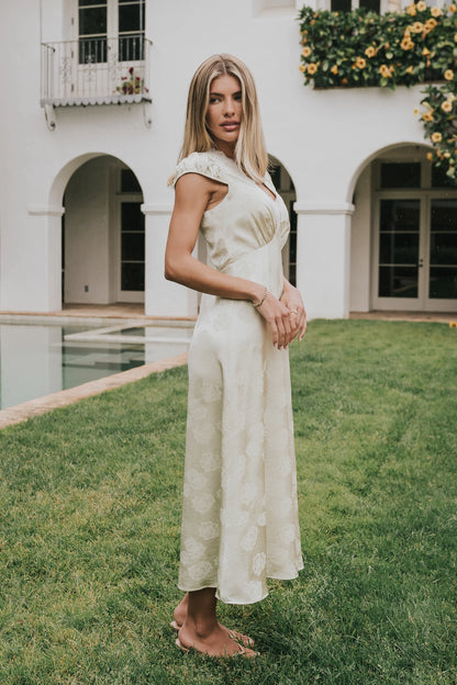 Jackie Floral Midi Dress