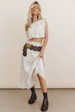 Trinity Floral Midi Skirt FINAL SALE