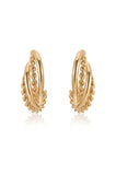 Twists and Turns Hoop Earrings