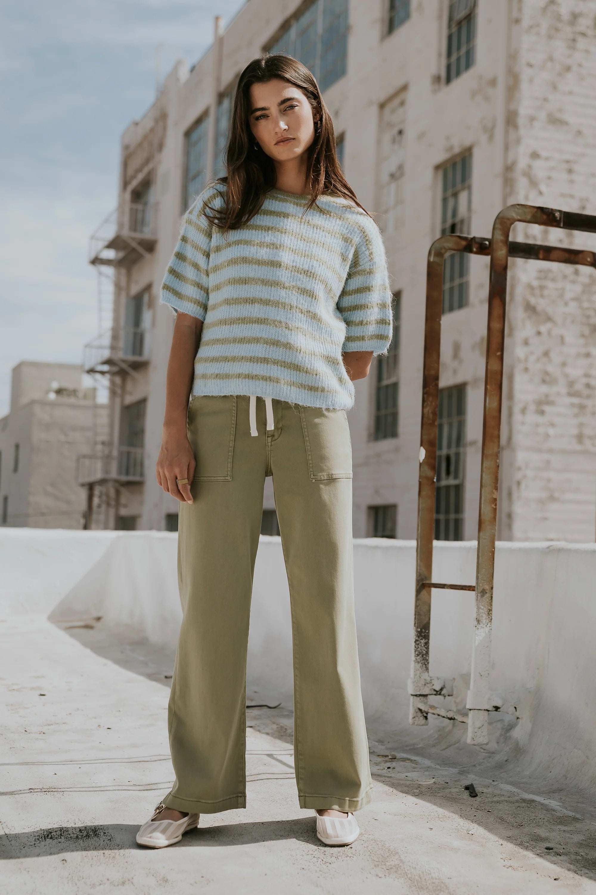 Beckham Wide Leg Jeans