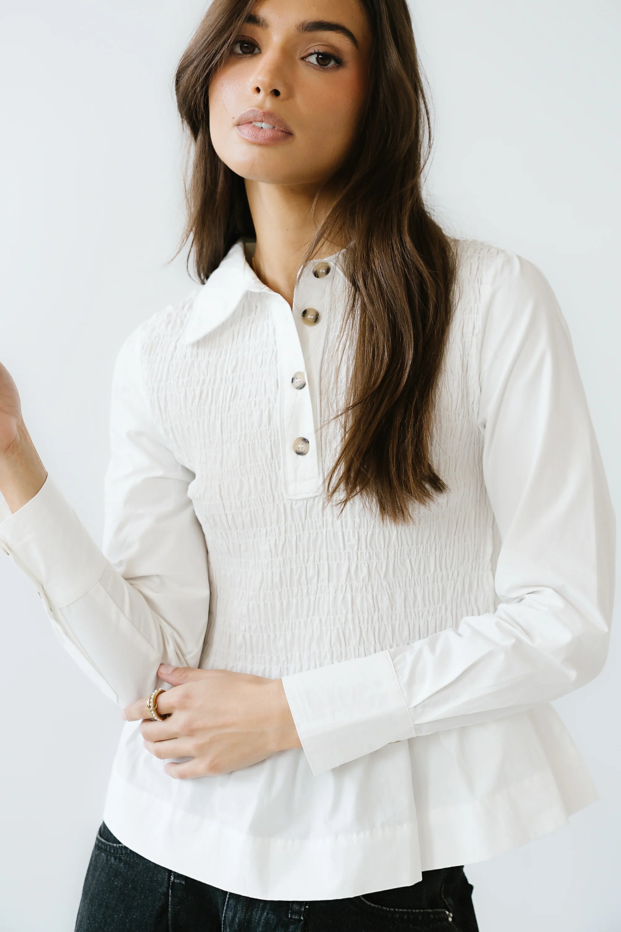 Pauly Smocked Blouse FINAL SALE