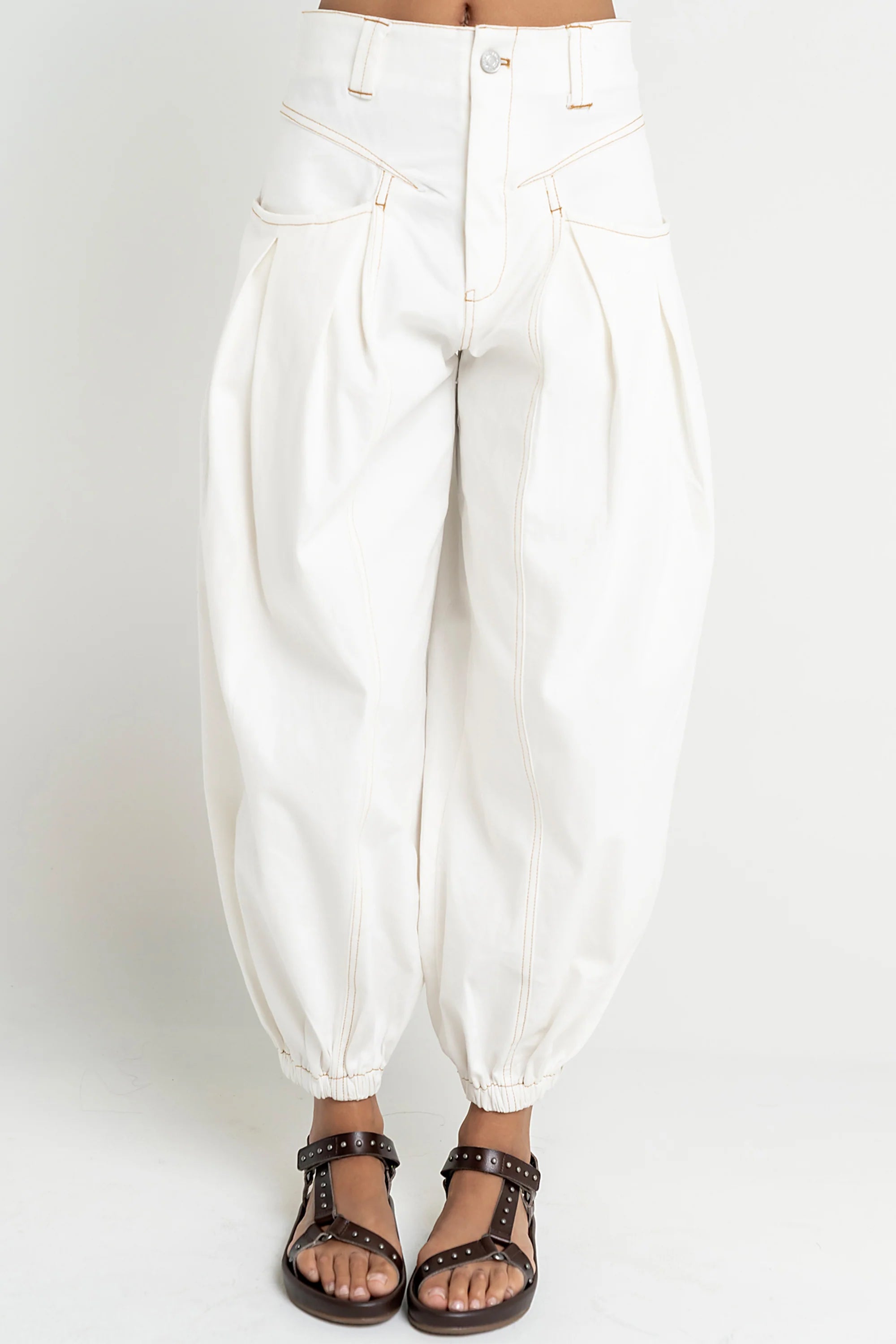 Correy Pants in Off White
