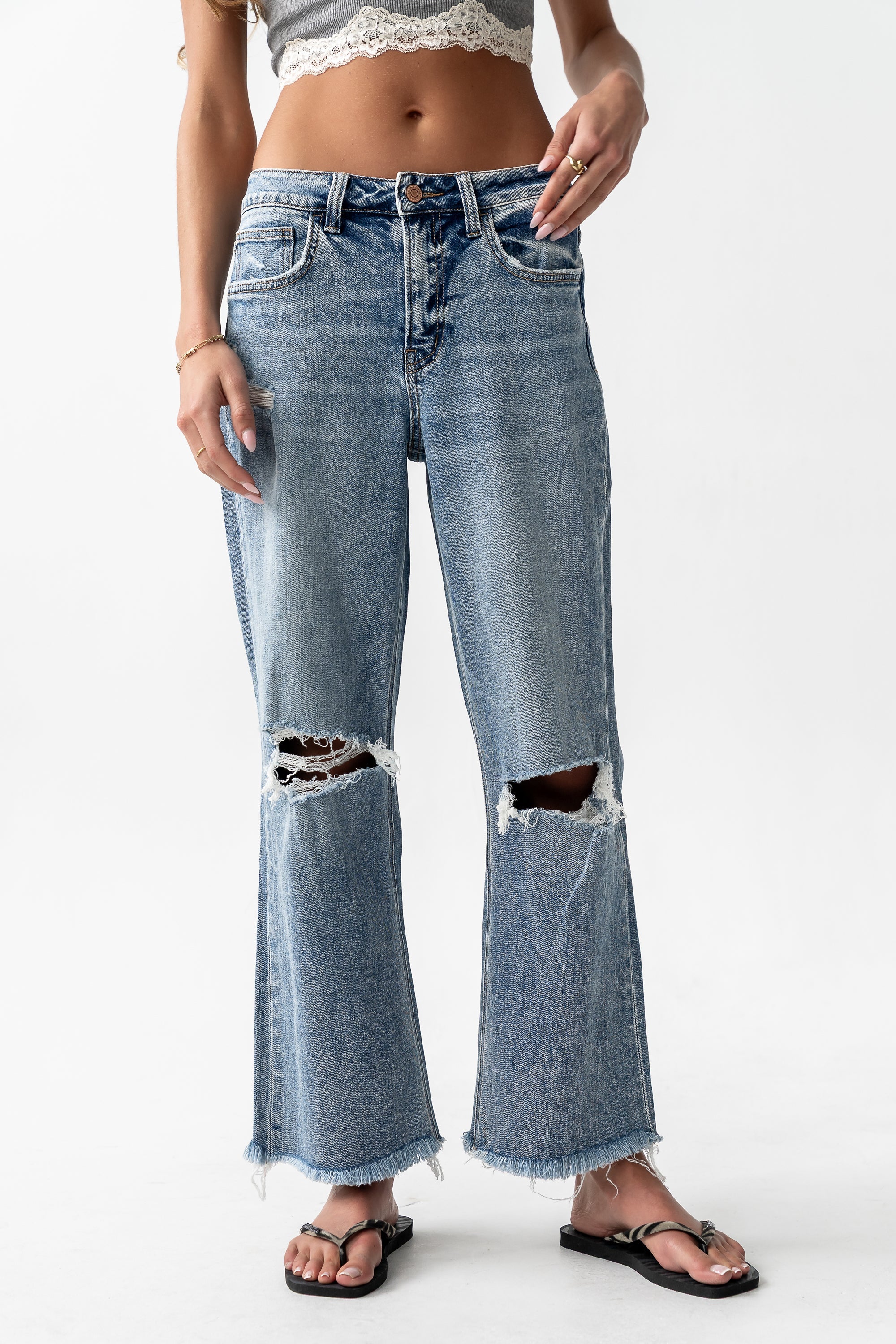 Brenna Straight Leg Jeans