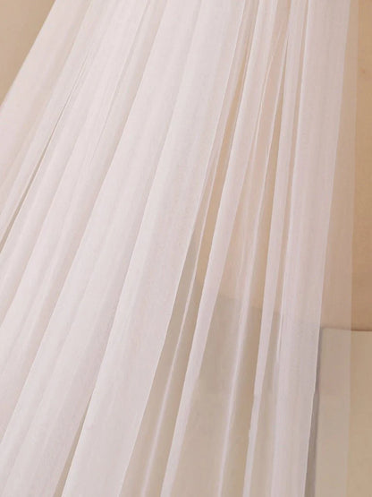 3D Flower Lace with Rhinestones Cathedral Veil Bridal Veil Wedding Veil