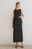 Miriam Denim Vest FINAL SALE