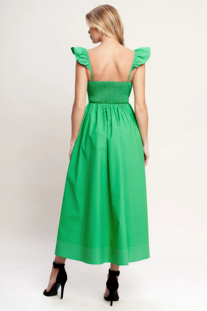 BEAUTIFULLY UNEXPECTED MIDI DRESS
