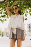 Zain Embroidered Blouse