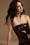 Arlene Sequin Mini Dress Romper