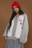 Paula Oversized Jacket in Grey