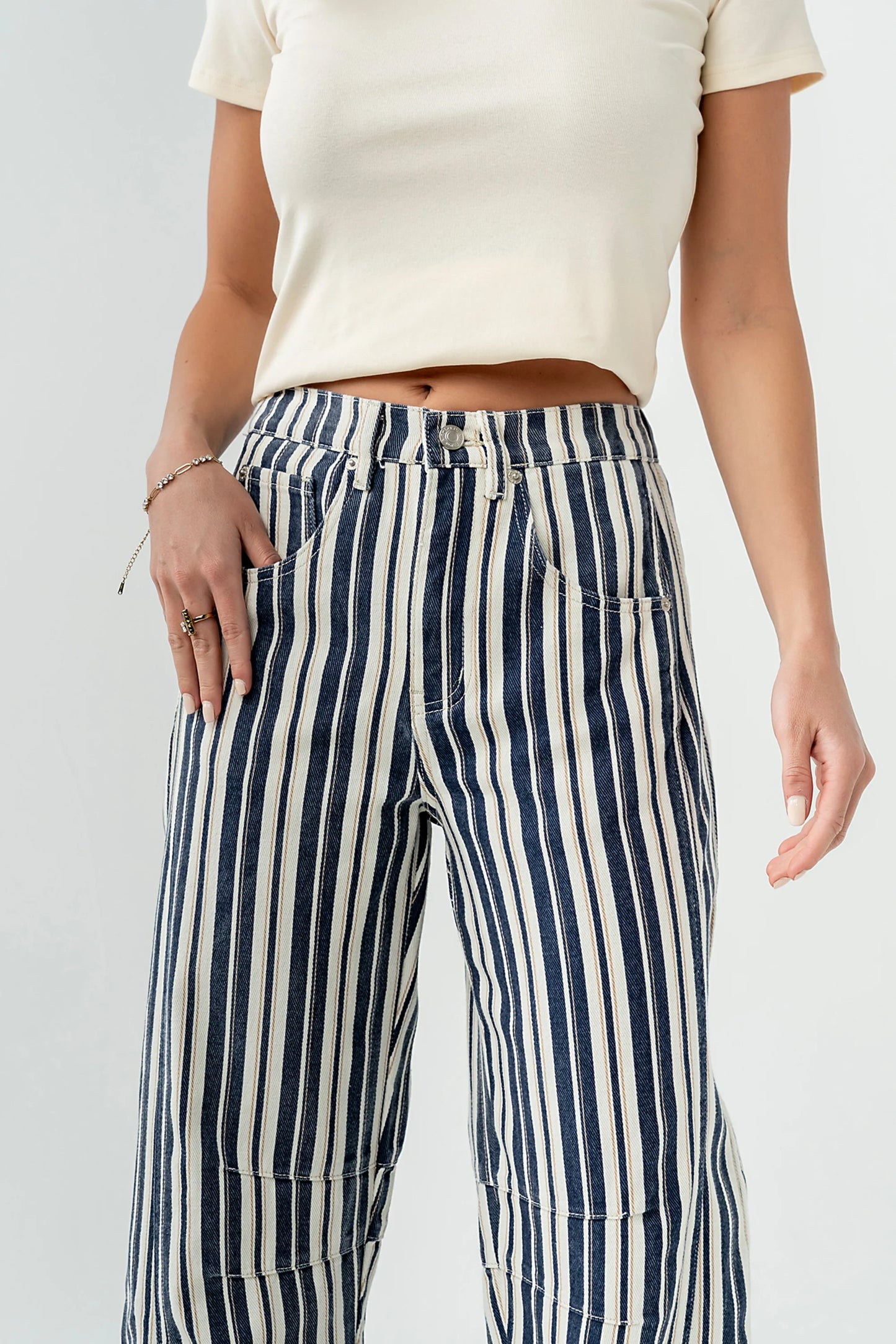 Lisette Barrel Jeans in Multi
