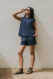 Harley Tank in Navy