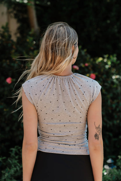 Marvin Polka Dot Top