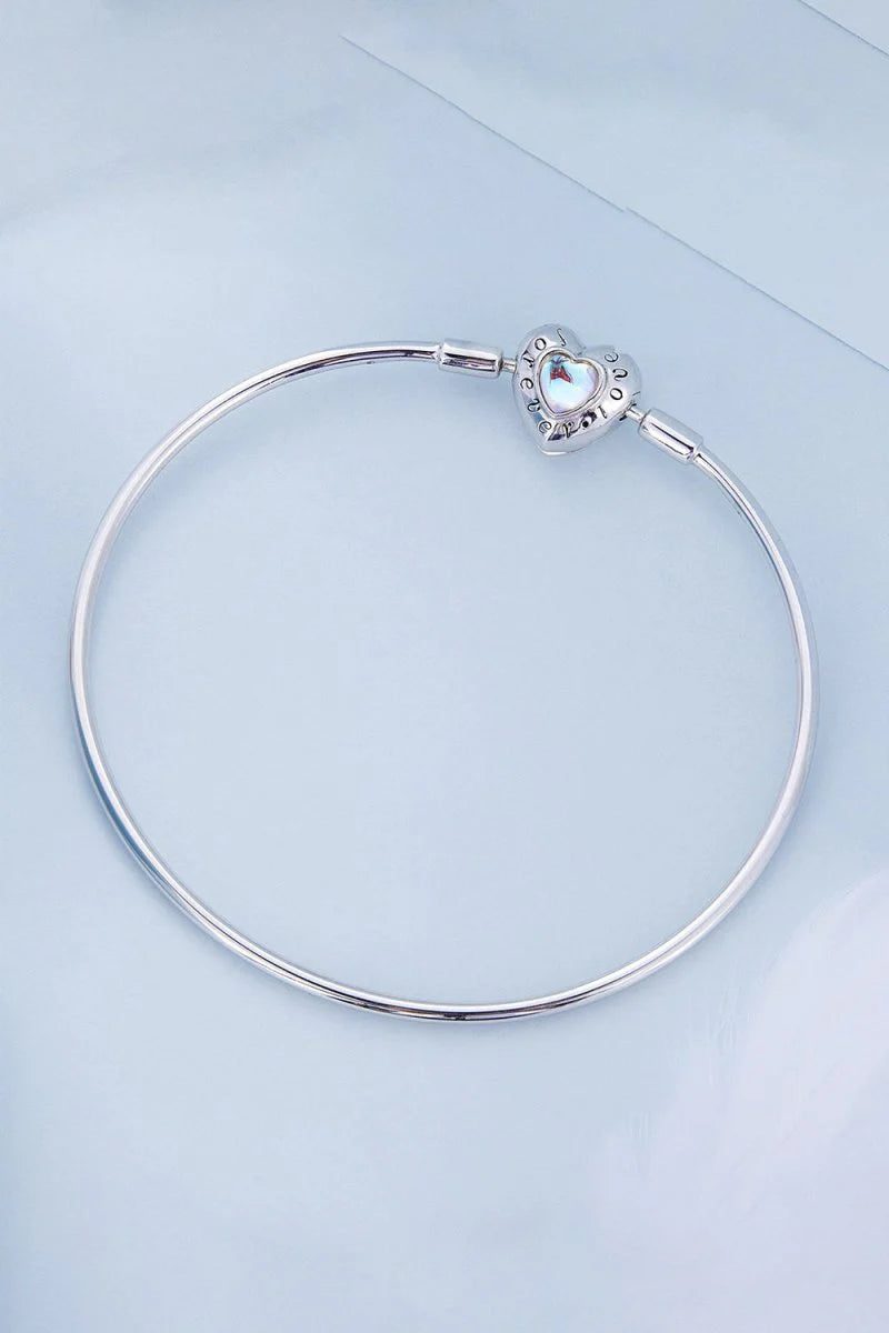 Blue Heart Moonstone Bracelet Perfect Gift