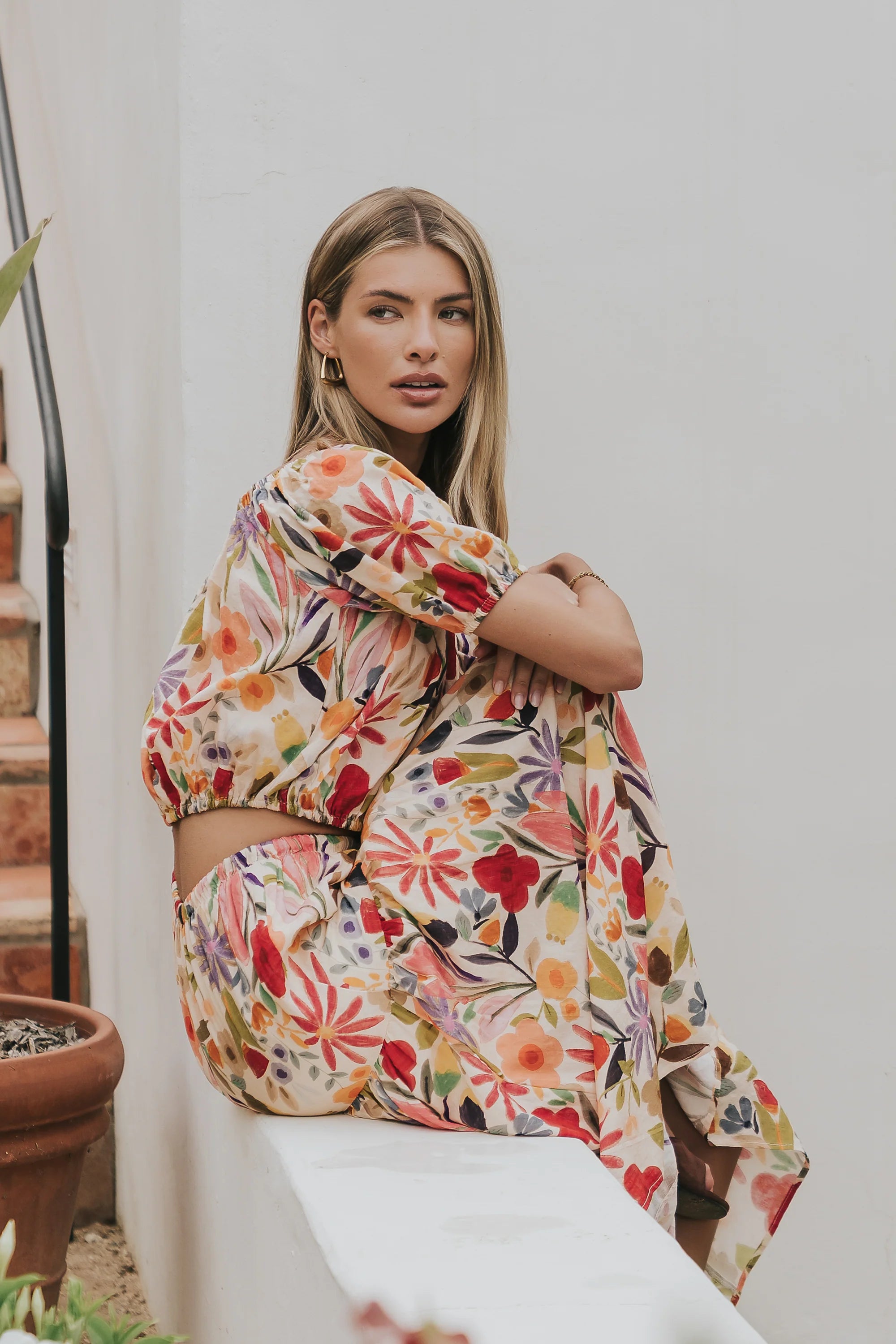 Clarise Floral Blouse