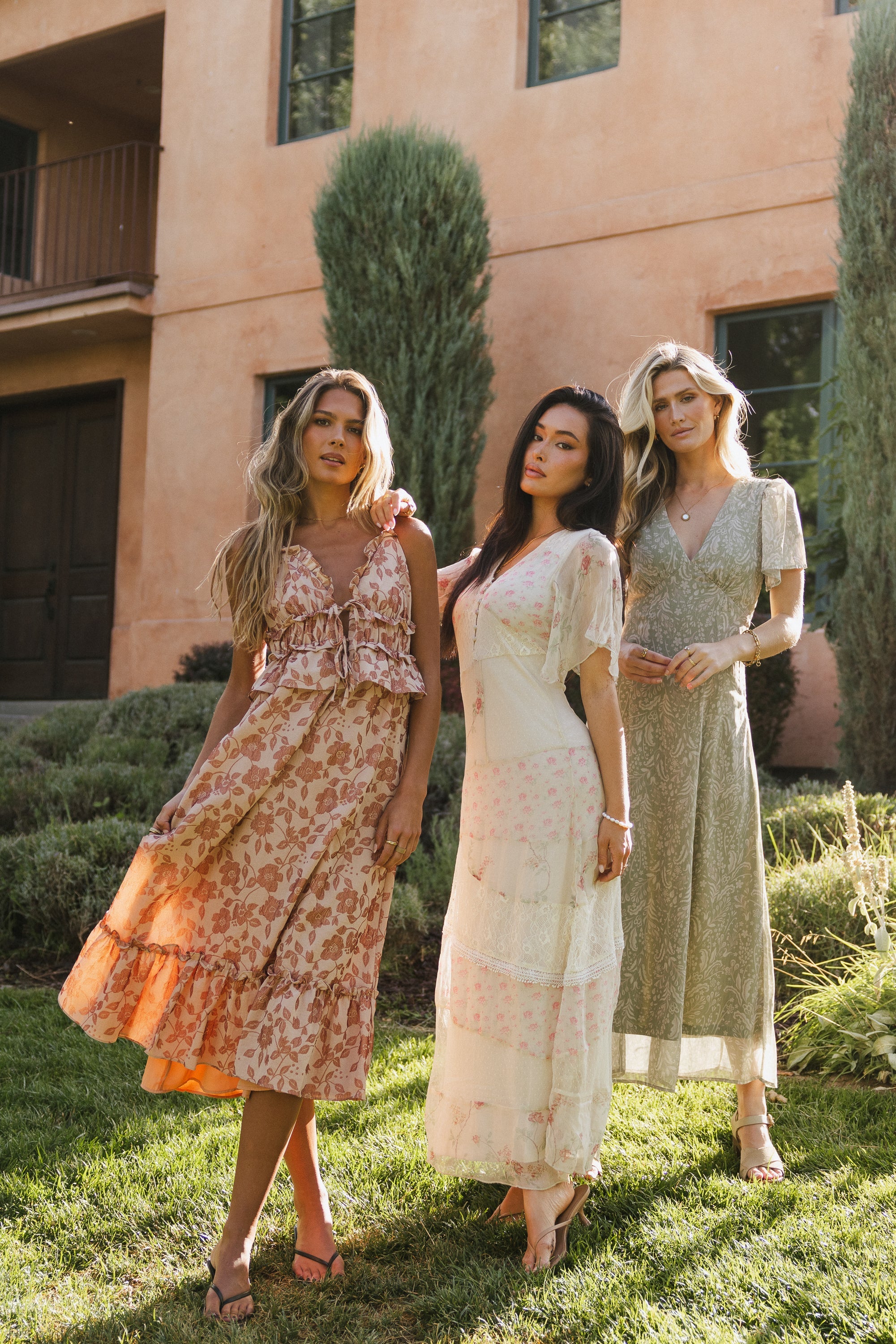 Francis Floral Midi Dress FINAL SALE