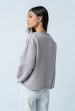 Carlie Knit Cardigan in Taupe
