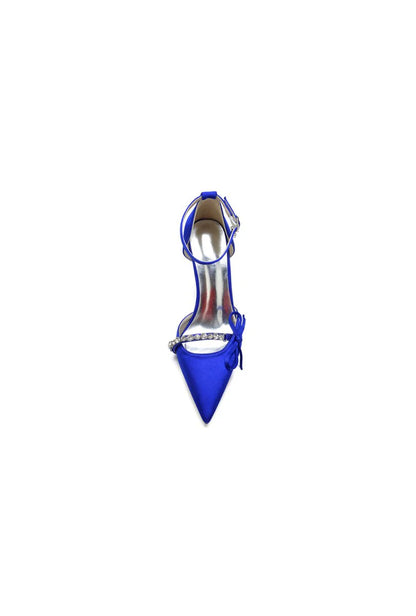 Pointed Toe Party Heels with Bow