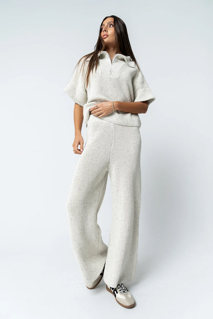 Jensen Speckled Wide Leg Pants FINAL SALE