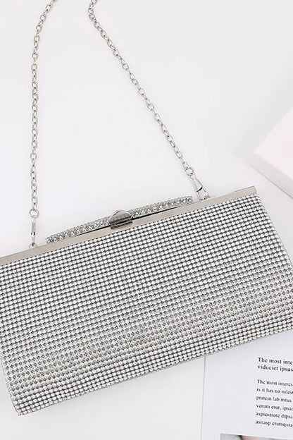 Sequins Chain Square Party Handbag