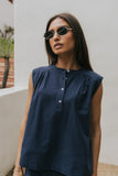 Harley Tank in Navy