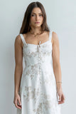 Brandy Floral Midi Dress