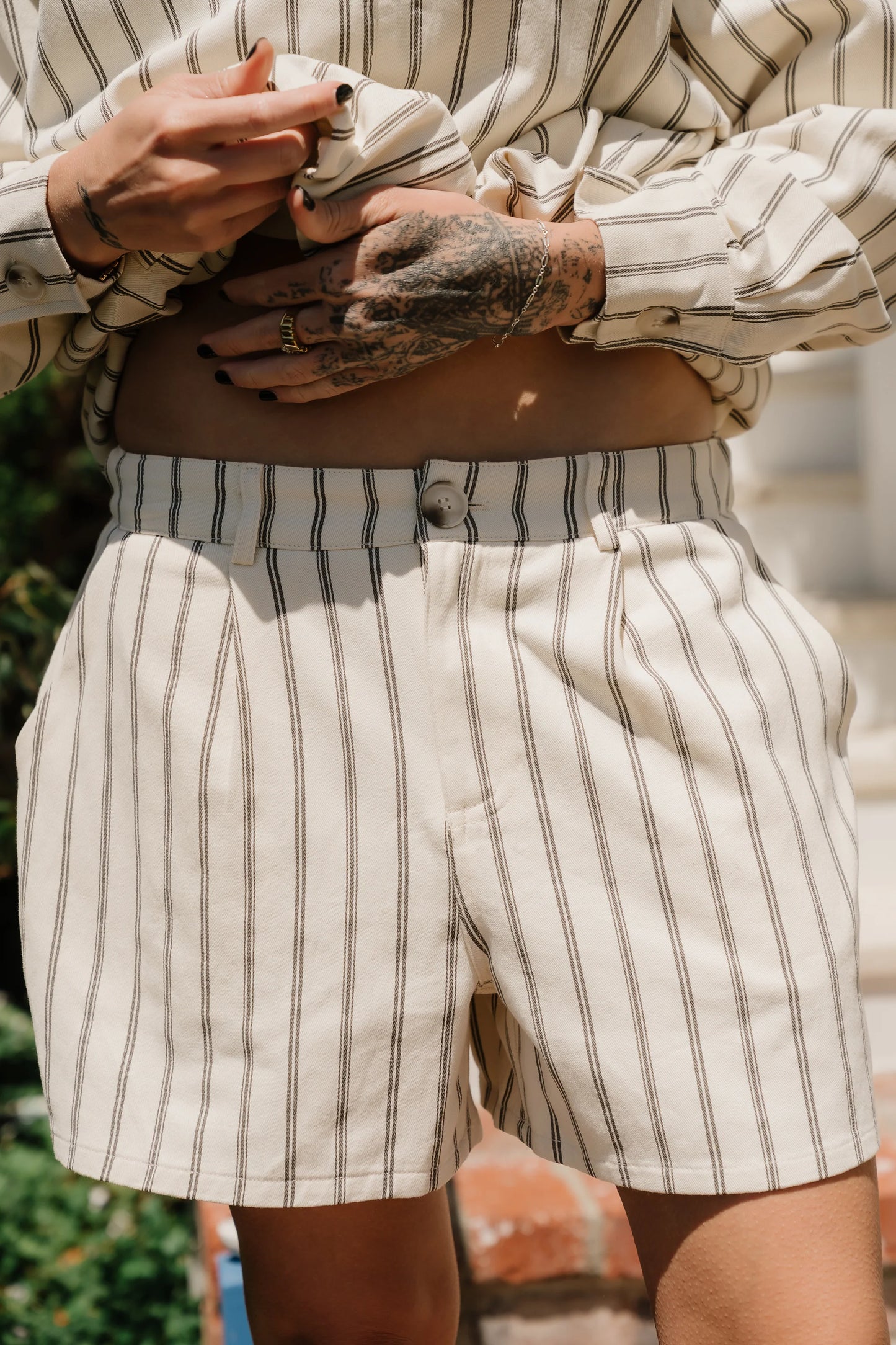 Kylee Striped Shorts