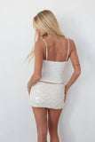 Calypso Sequin Mini Skort