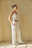 Camille Wide Leg Linen Pants