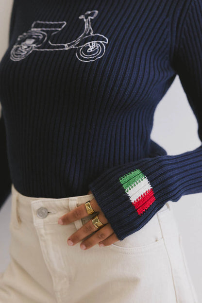 Viva Vespa Italia Sweater FINAL SALE