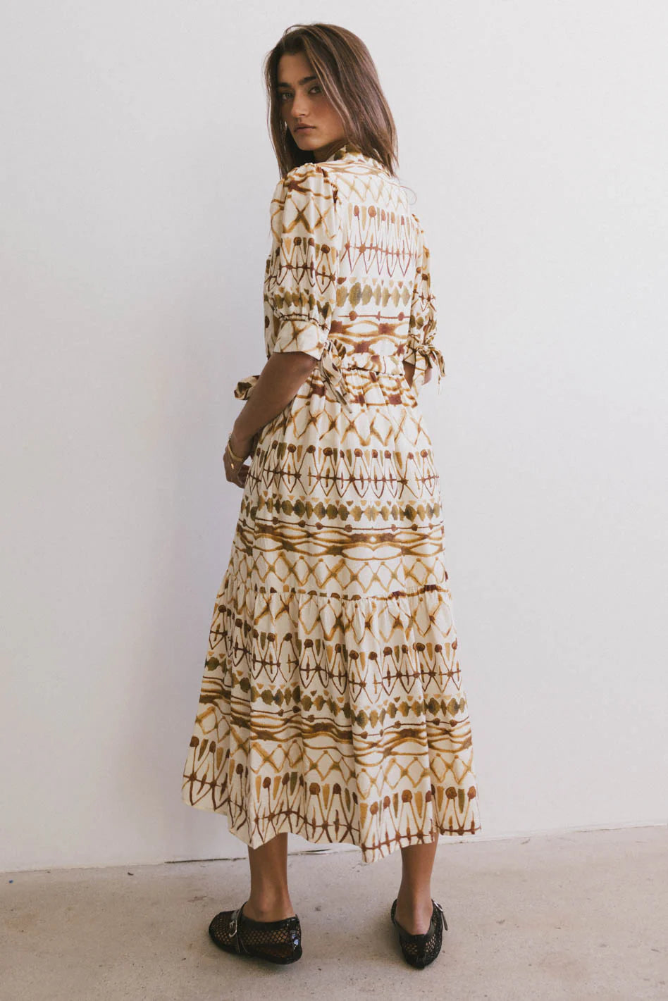 Tamara Abstract Midi Dress FINAL SALE