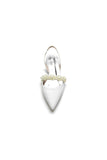 Pearl Strap Slingback Sequin Pointed Toe Flats