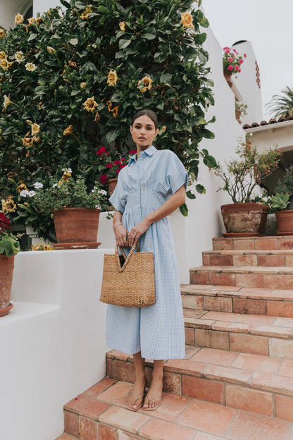 Collins Maxi Dress in Blue