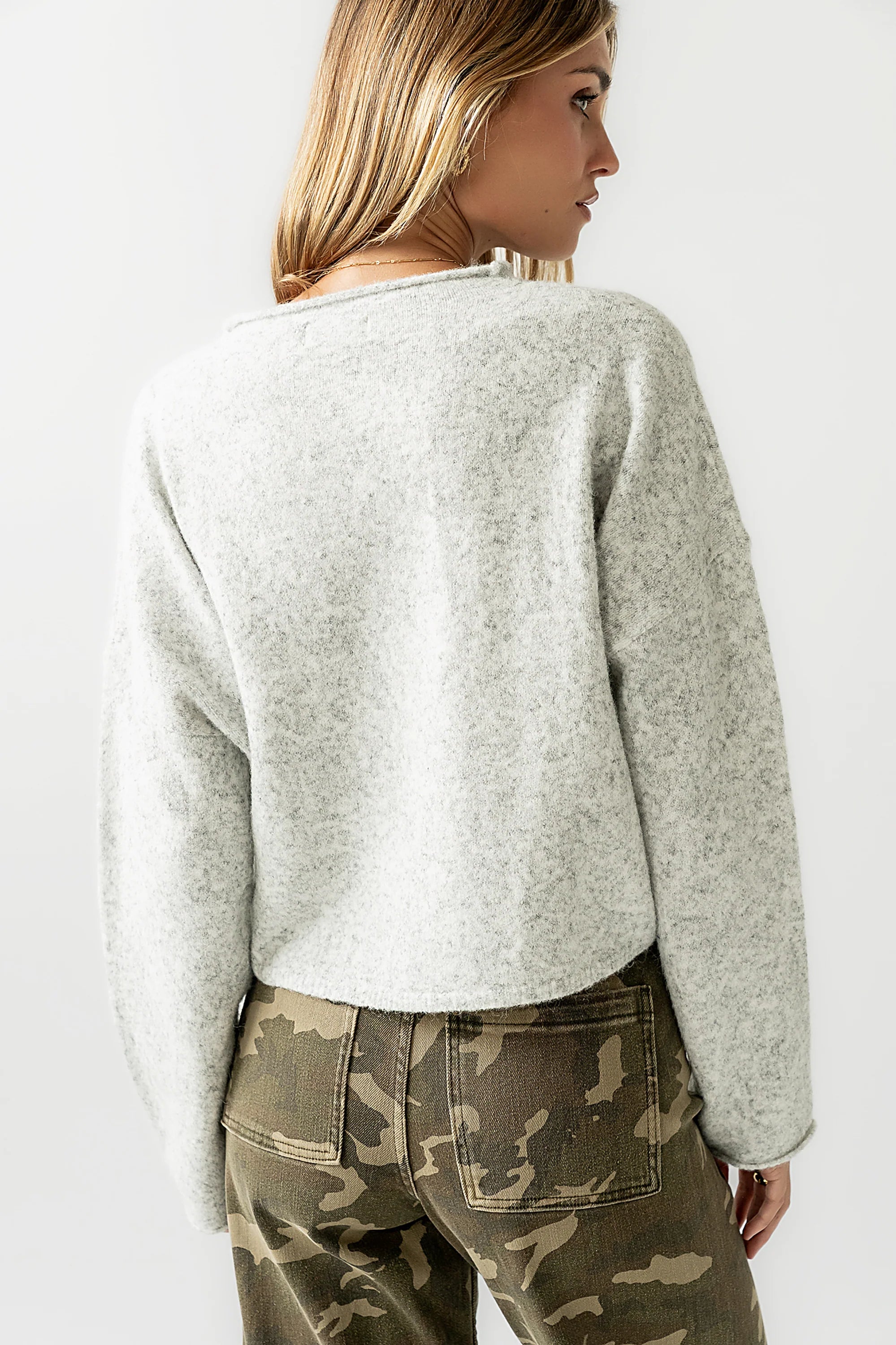 Maci Cardigan in Grey FINAL SALE