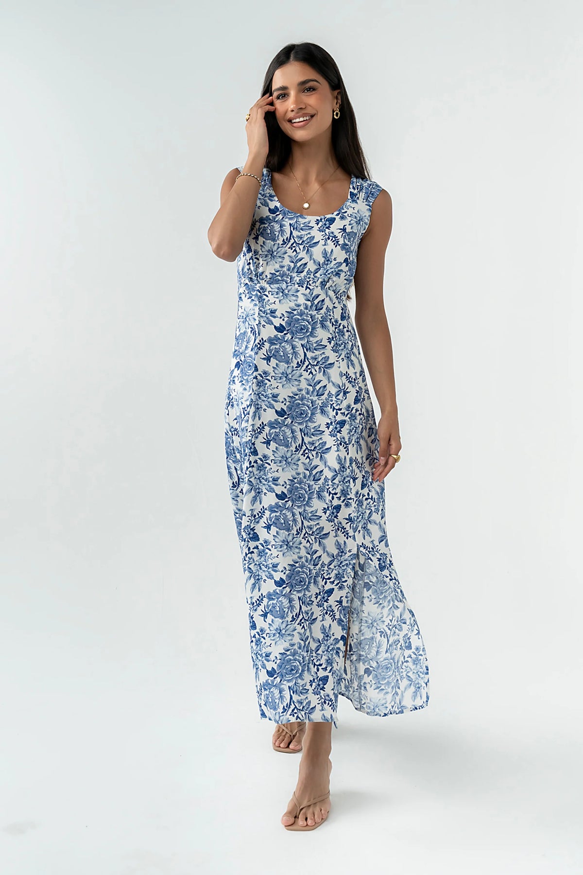 Charlize Floral Maxi Dress
