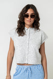 Percey Knit Cardigan in Grey
