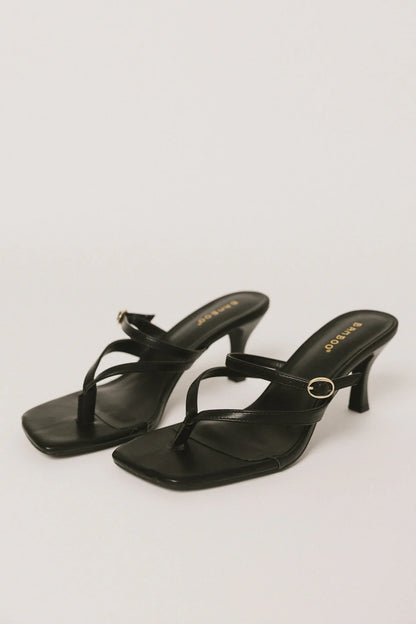 Jayden Strappy Kitten Heel