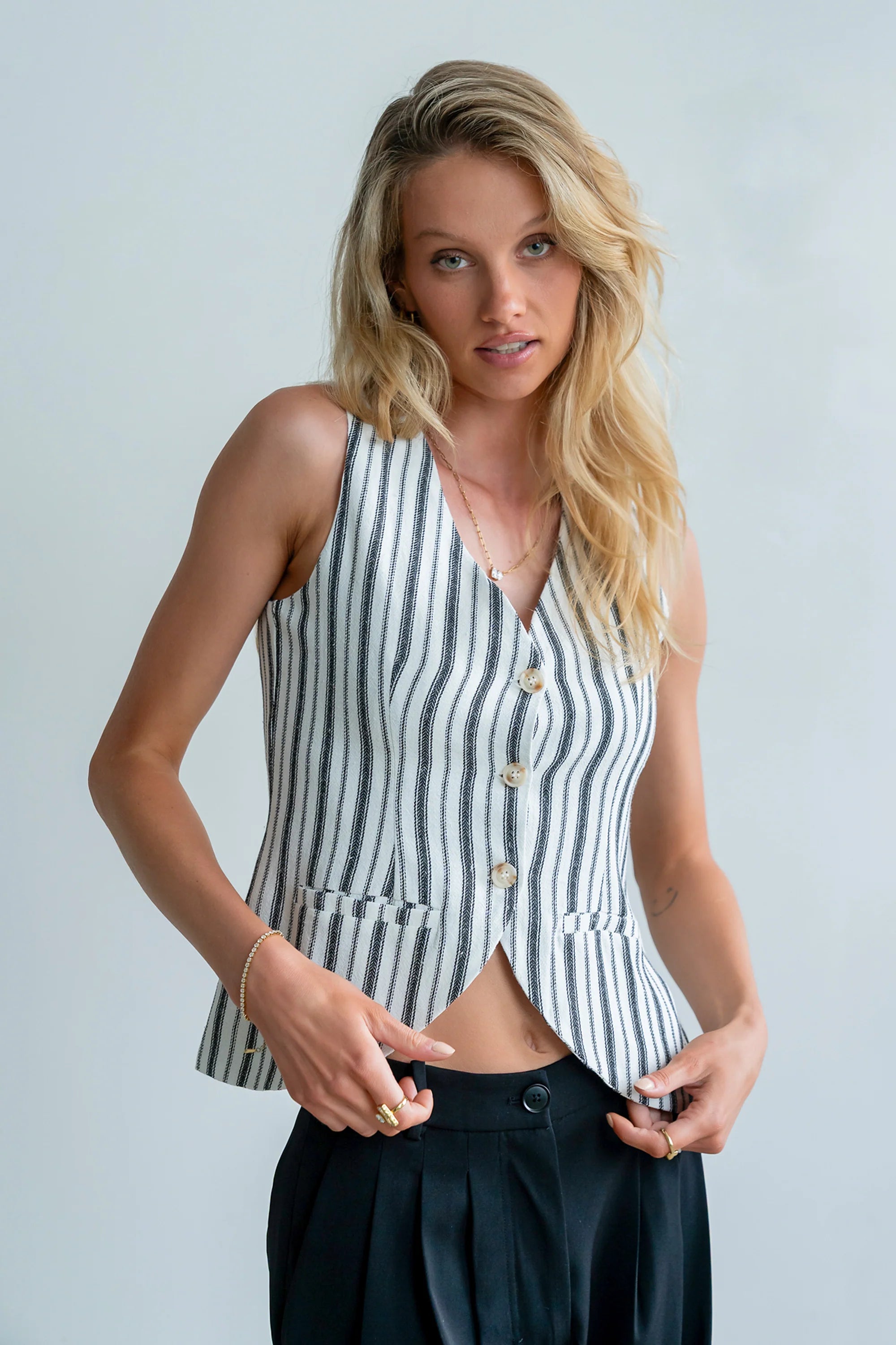 Lucy Vest in Black