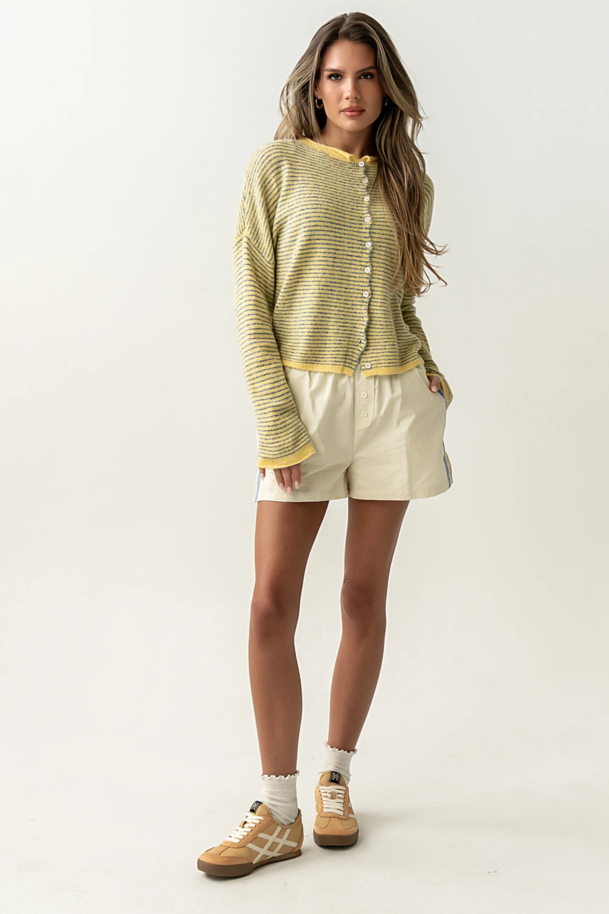 Lizzy Striped Cardigan
