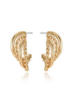 Twists and Turns Hoop Earrings