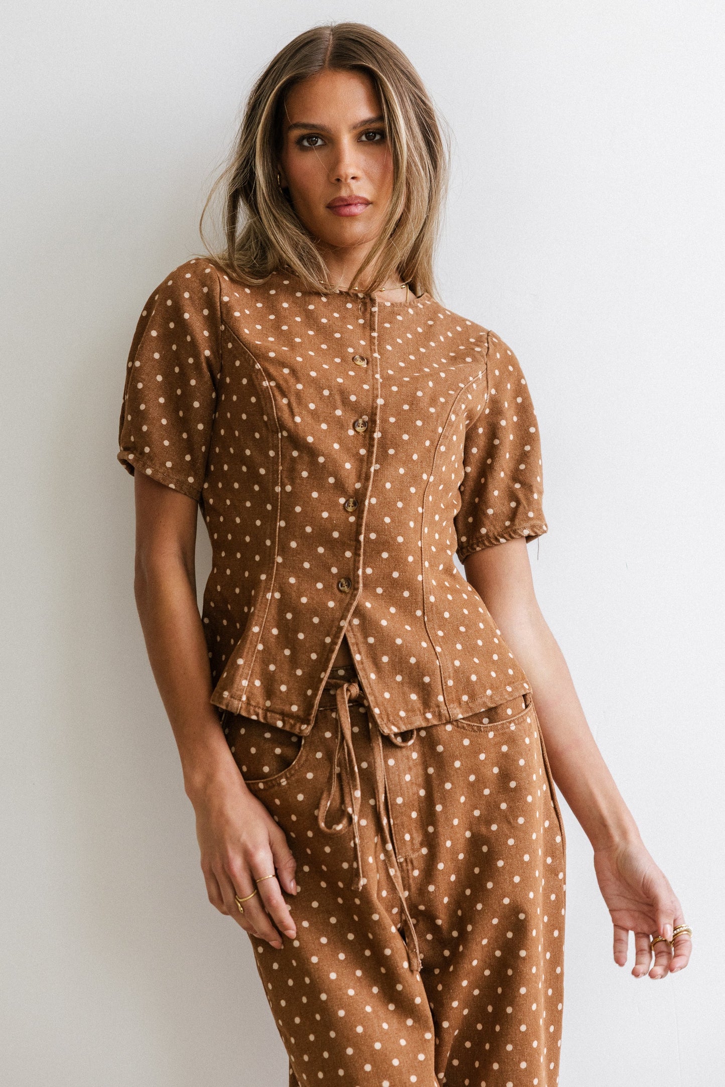 Tony Polka Dot Blouse