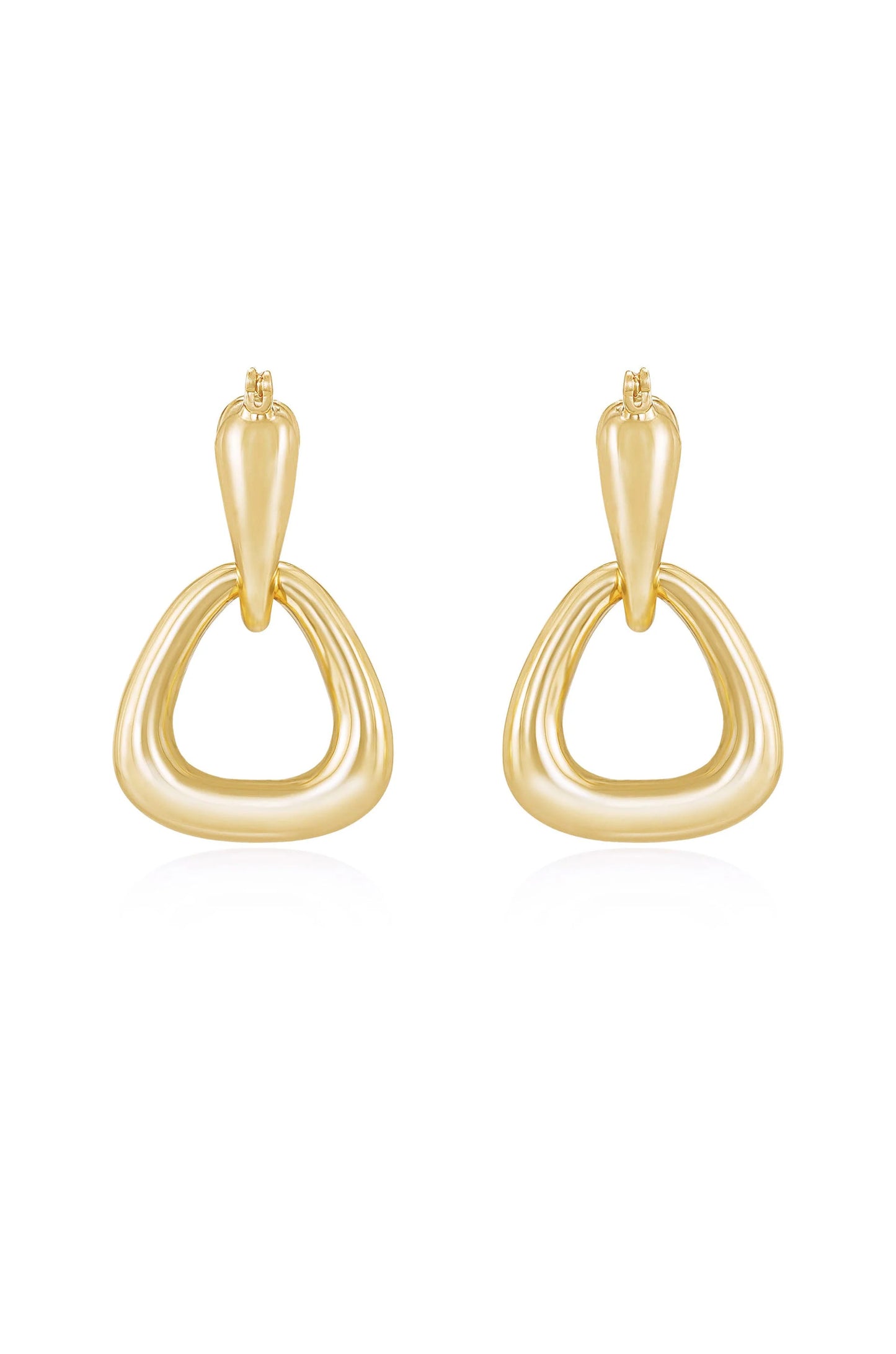Baby Double Dangle Hoop Earrings