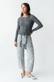Hellen Knit Cardigan in Charcoal