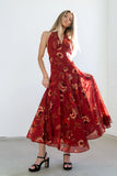Tracey Halter Maxi Dress