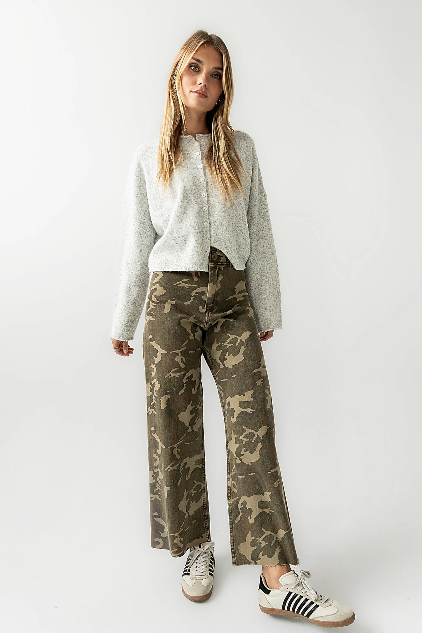 Atlas Camo Wide Leg Jeans FINAL SALE