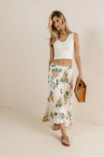 In Full Bloom Skirt FINAL SALE