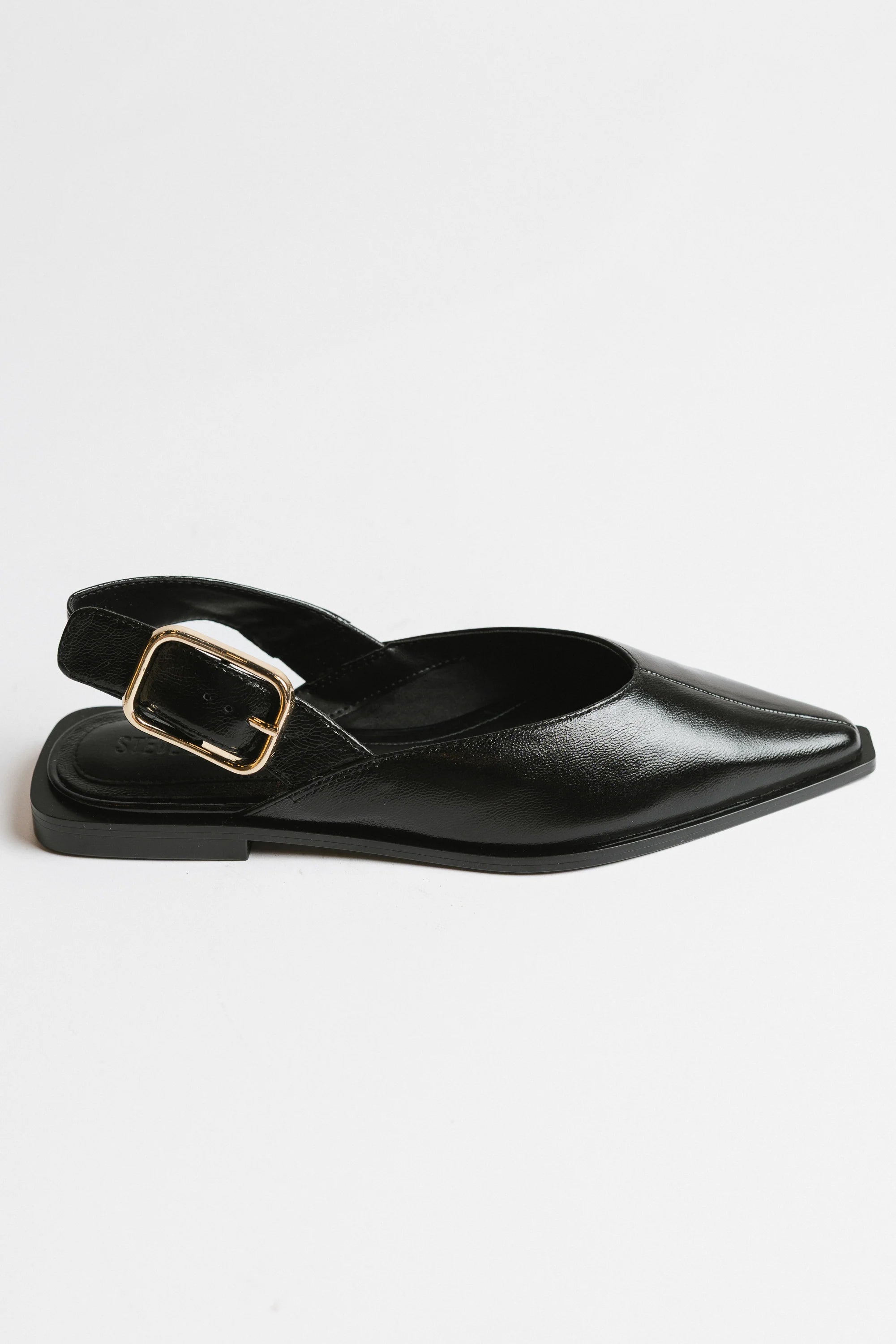 Steve Madden Shay Slingback Flats in Black